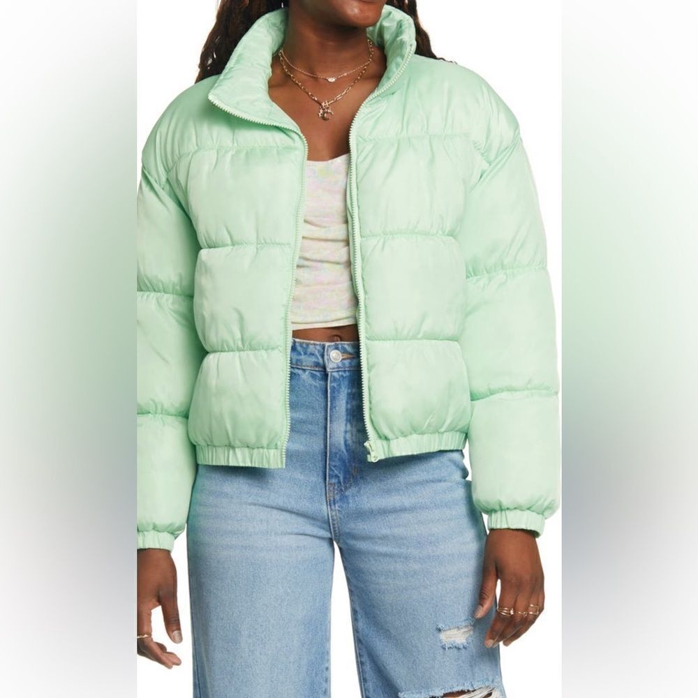 BP Water Resistant Recycled Polyester Puffer Jacket - Picture 2 of 8